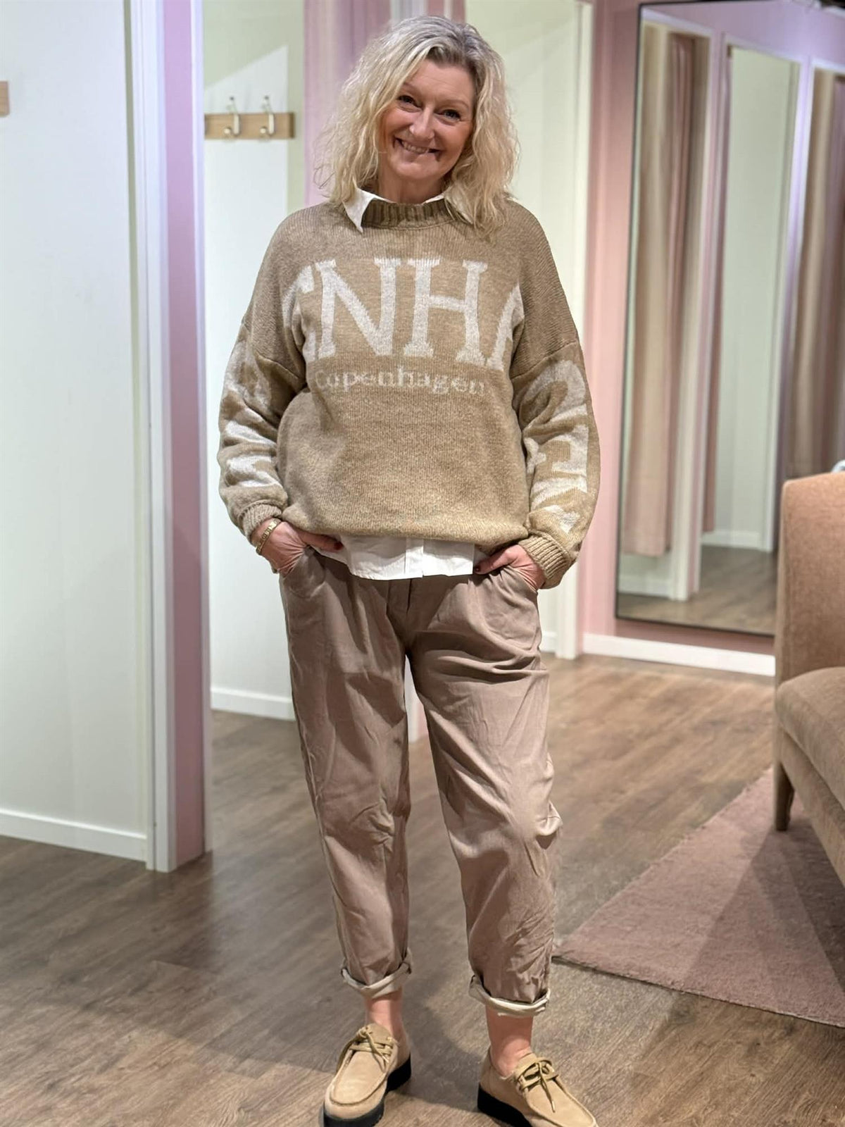 MdcAria Knit Fango/Beige