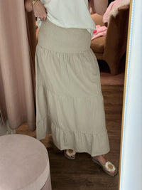 Vicky Smock Skirt Sand