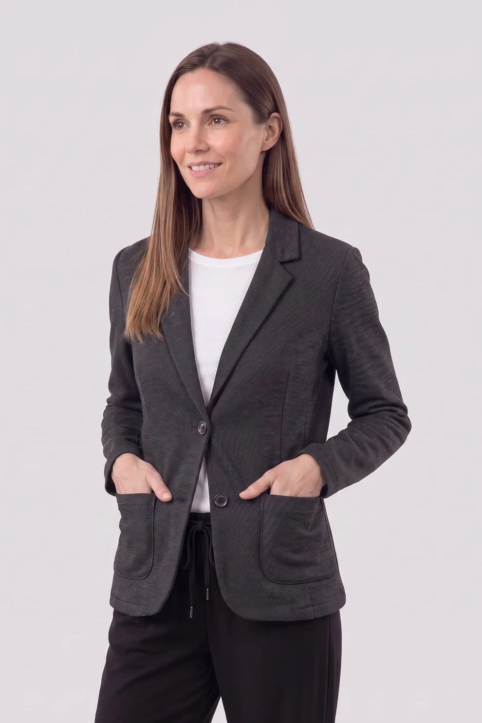 Blazer Mørk Grå