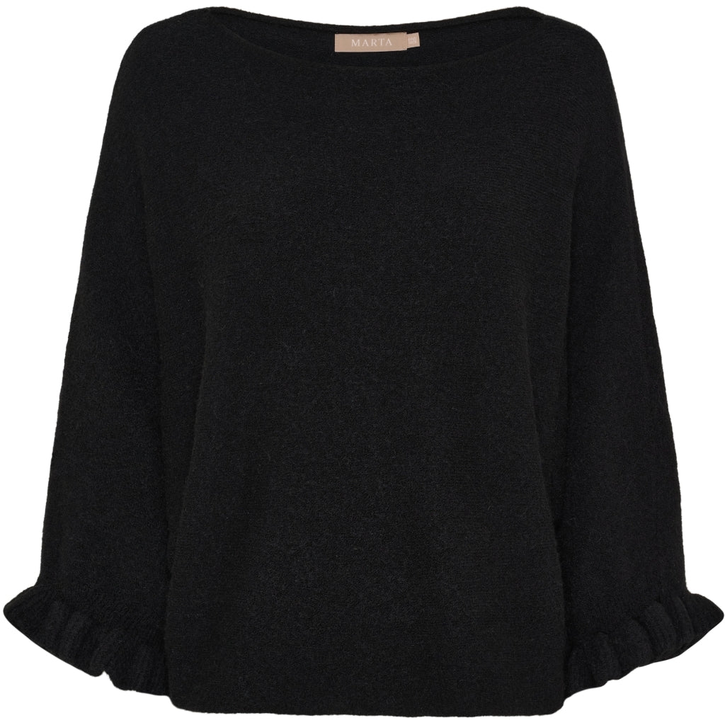MdcElderflower Knit Black