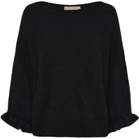 MdcElderflower Knit Black