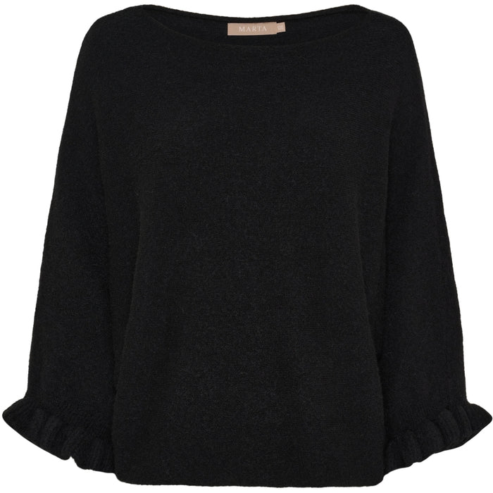 MdcElderflower Knit Black
