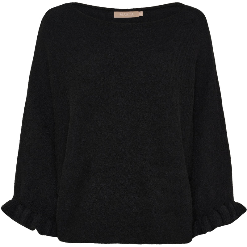 MdcElderflower Knit Black