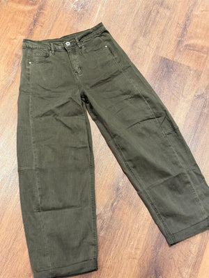 Jeans Barrel Palma - Khaki