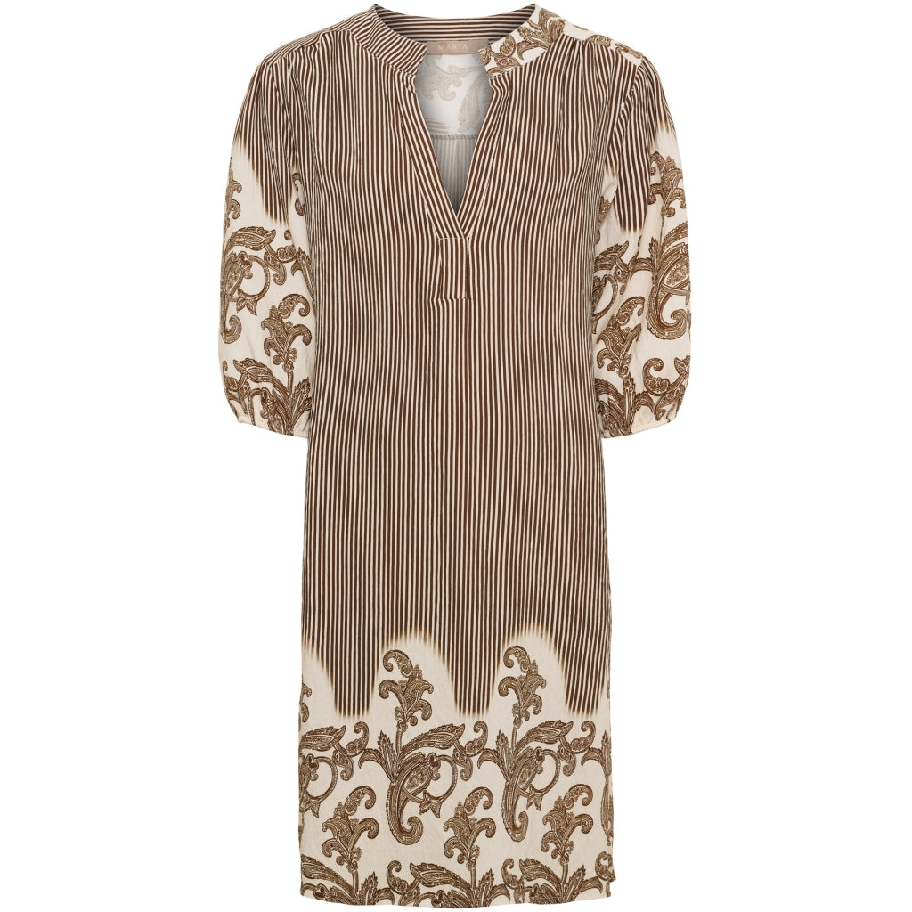 MdcGoldie Dress - Marrone