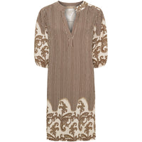 MdcGoldie Dress - Marrone