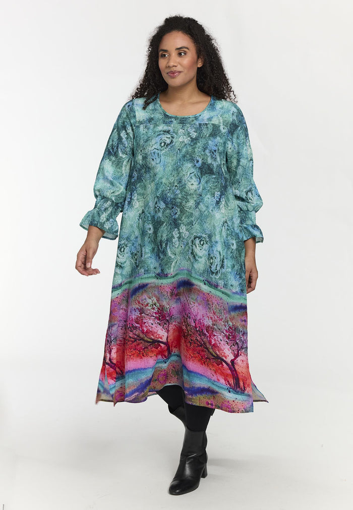 SBodil Dress Blue/Pink