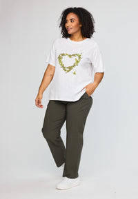 SBella T-Shirt with print Green