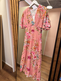 PERNILLE ROSE LONG DRESS Rose