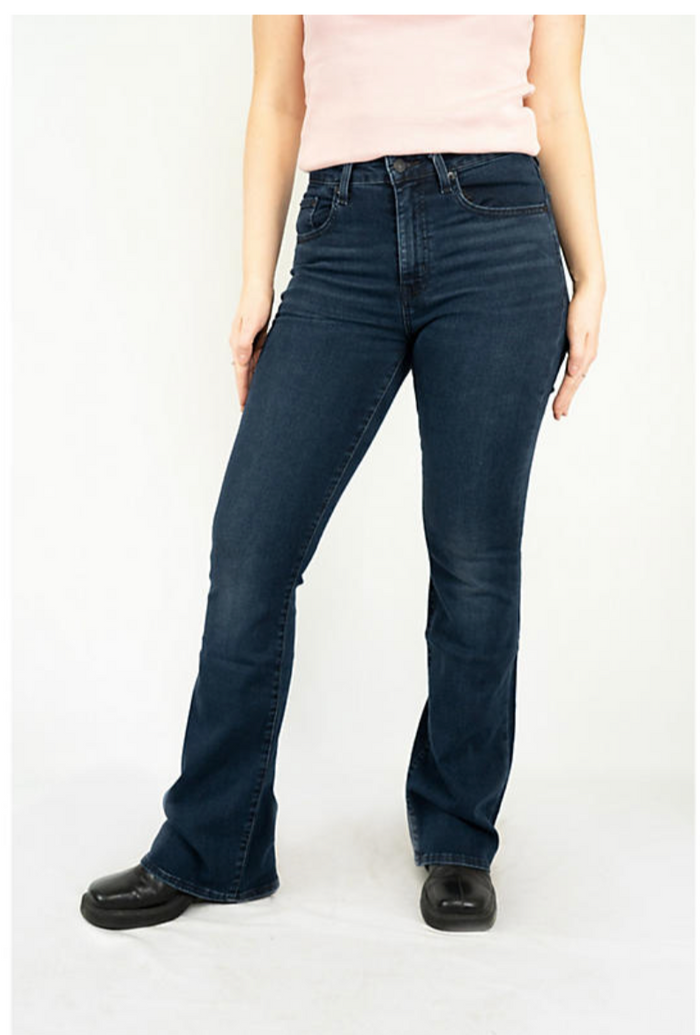 Levis 726 High Rise Flare Lots of Love