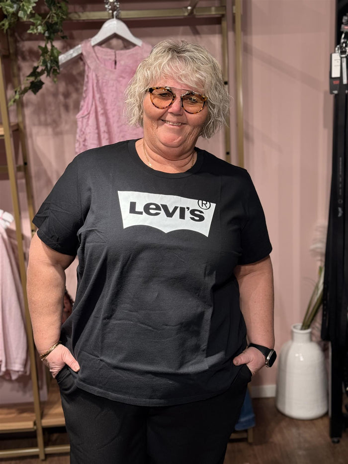 Levis T-shirt Logo W. white