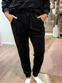 Velour Set Black
