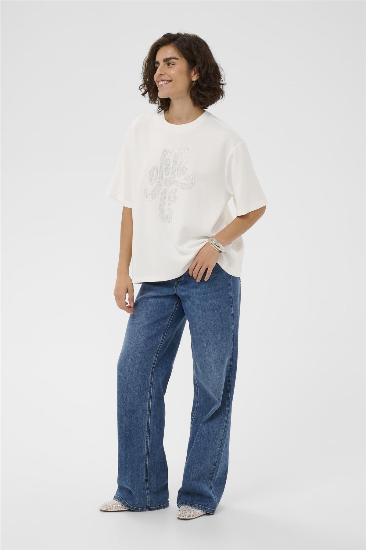 KArosie T-shirt Chalk