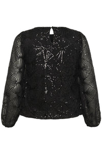 KCminna Blouse Black Deep