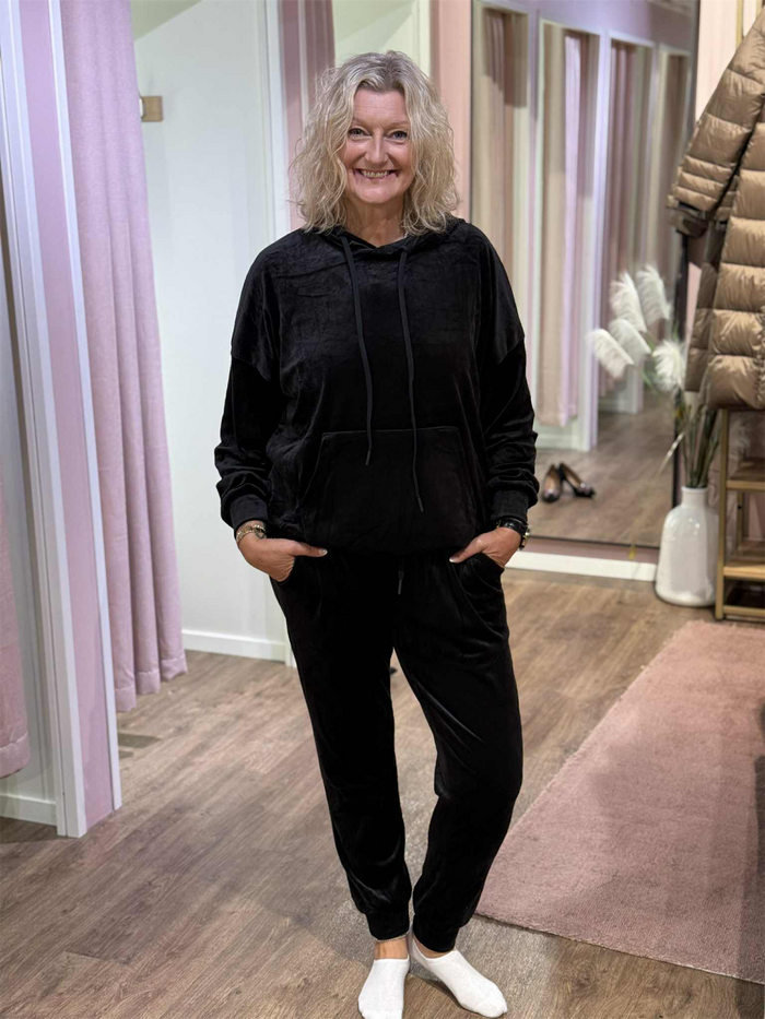 Velour Set Black