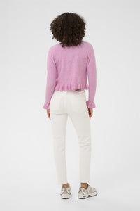 KAemma Frill Cardigan Pink
