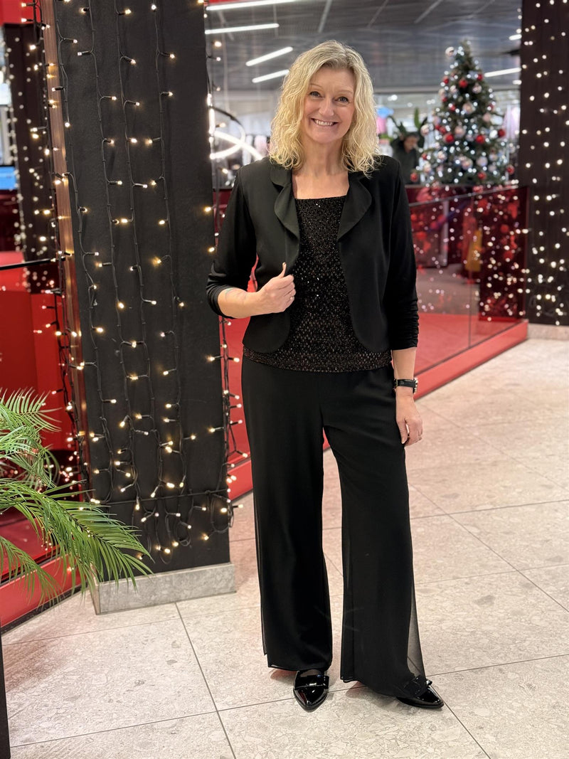 Dressjakke Kort Sort