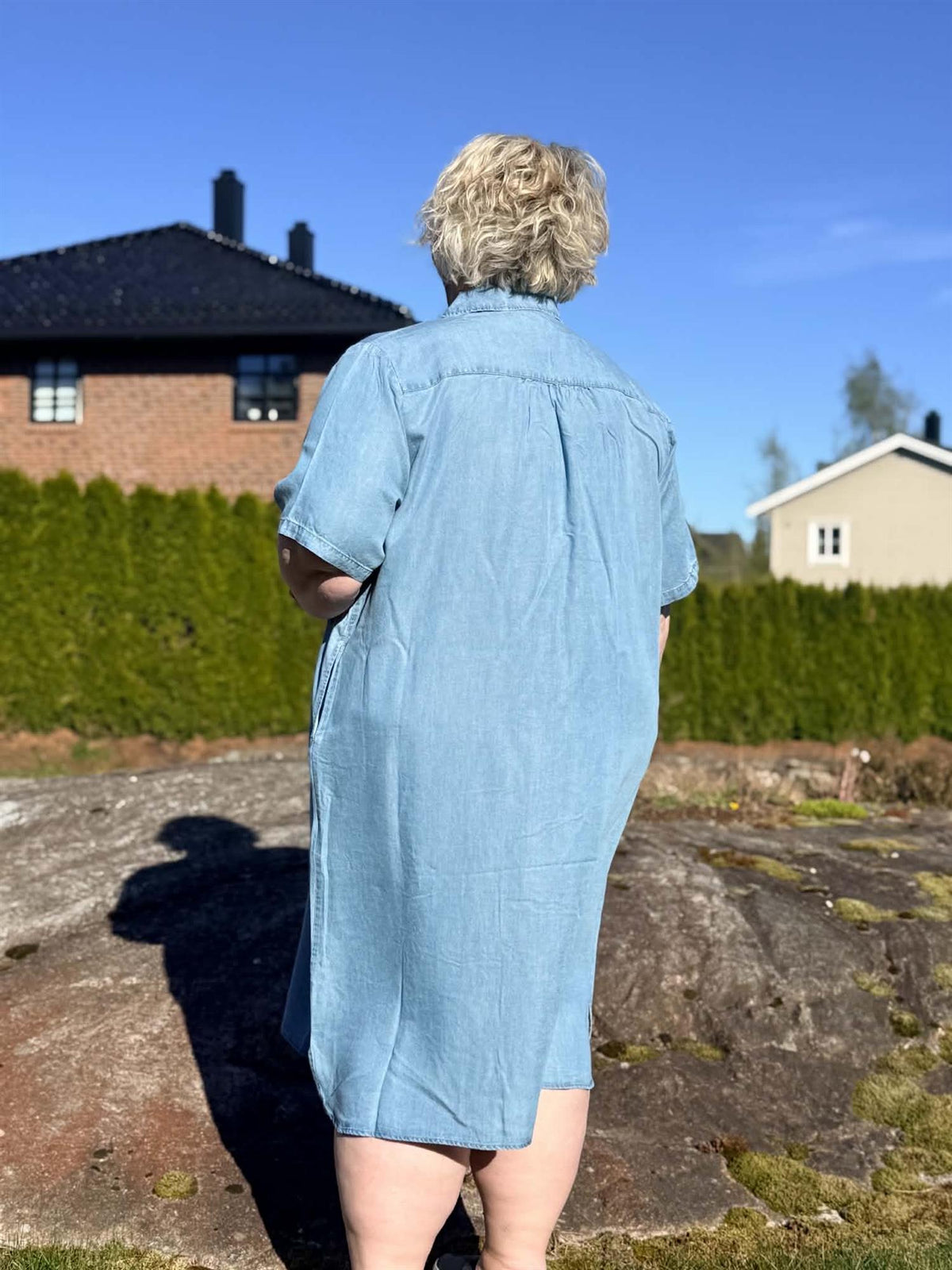 Kjole Denim Tencel