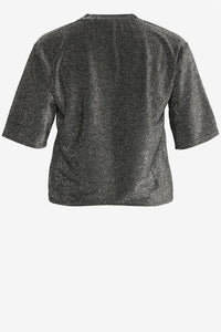 KCriana V-Neck T-Shirt Grey Melange