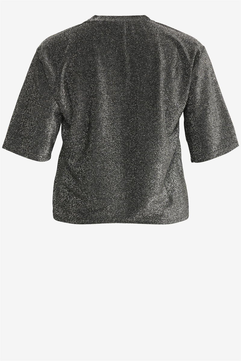 KCriana V-Neck T-Shirt Grey Melange