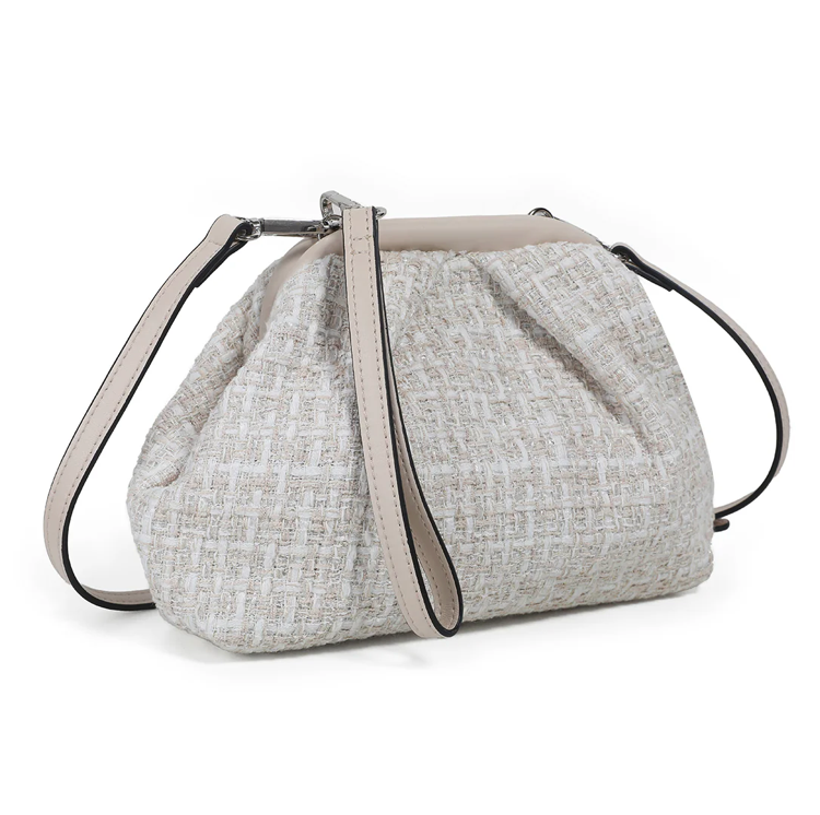 Jeanette Jaquard Bag- Beige