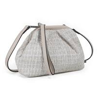 Jeanette Jaquard Bag- Beige