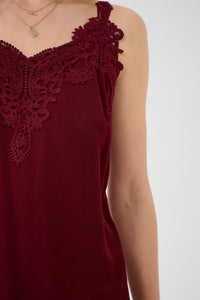 CRAnna Top Chocolate Plum