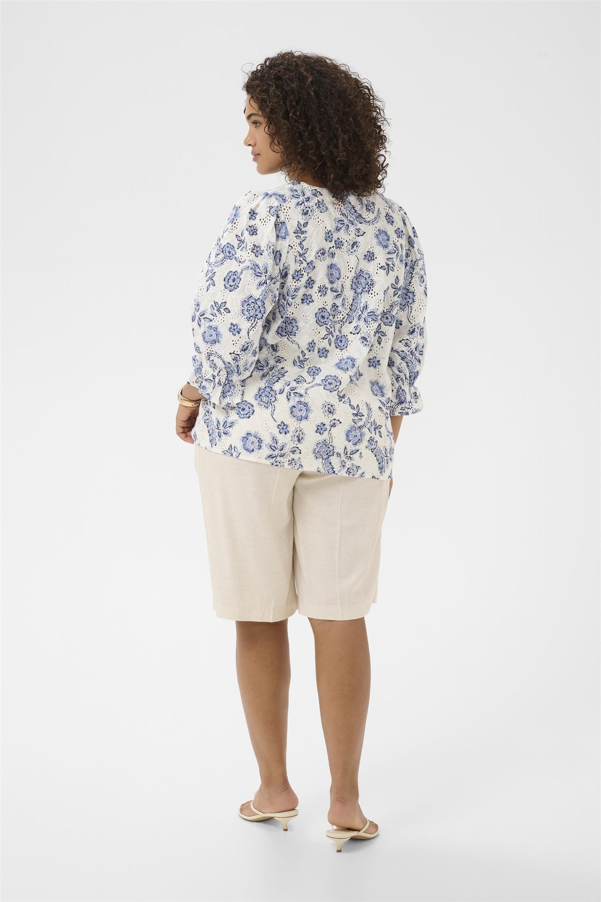 KClula Blouse Chalk Midnight