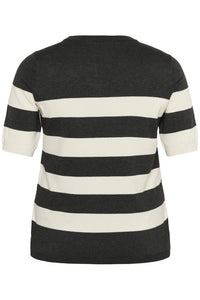 KClizzy Striped Pullover Turtledove