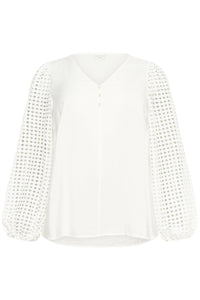 KCtulla Blouse Chalk