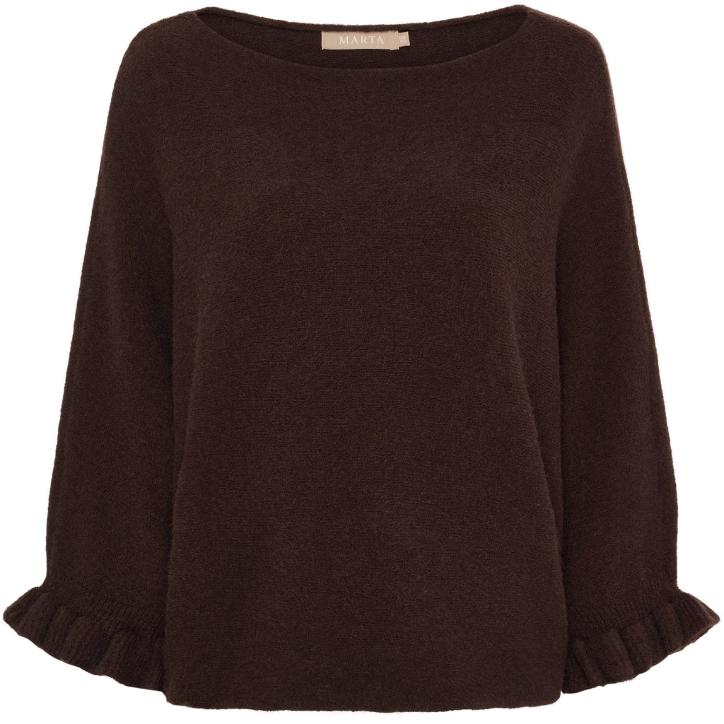 MdcElderflower Knit Chocolate