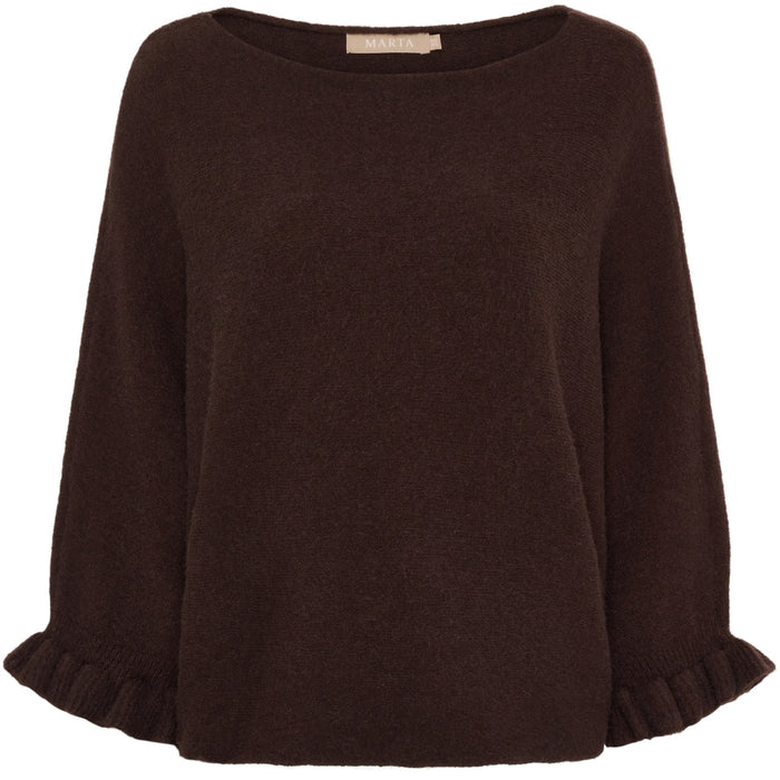 MdcElderflower Knit Chocolate