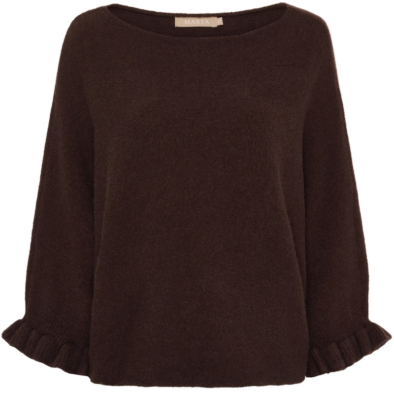 MdcElderflower Knit Chocolate