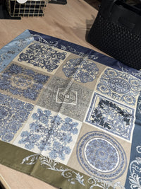 Skjerf Lite Paisley 4 Farger