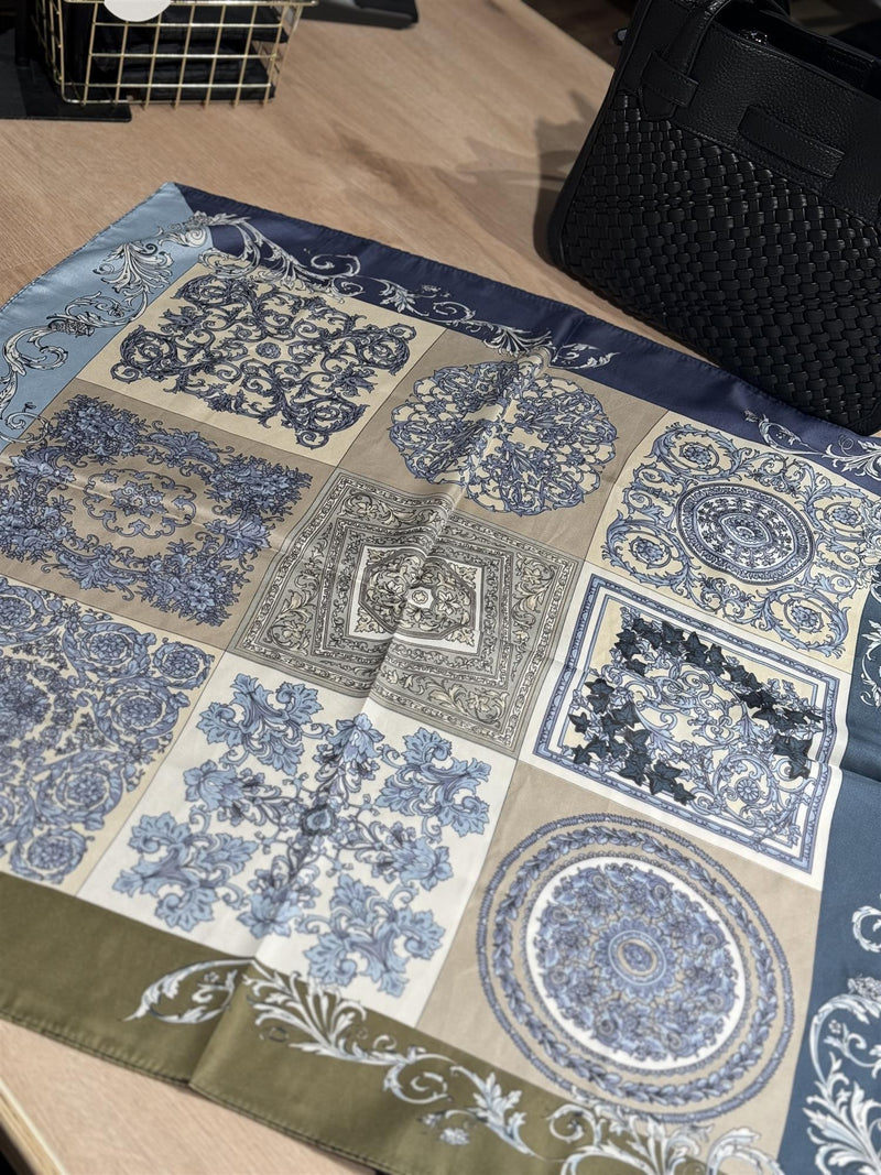 Skjerf Lite Paisley 4 Farger