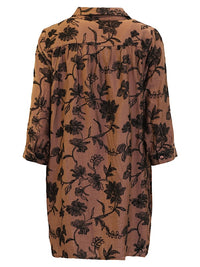Tunika Brun/Sort Broderi
