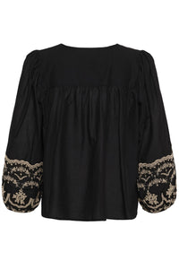 KAkis Blouse Black Deep