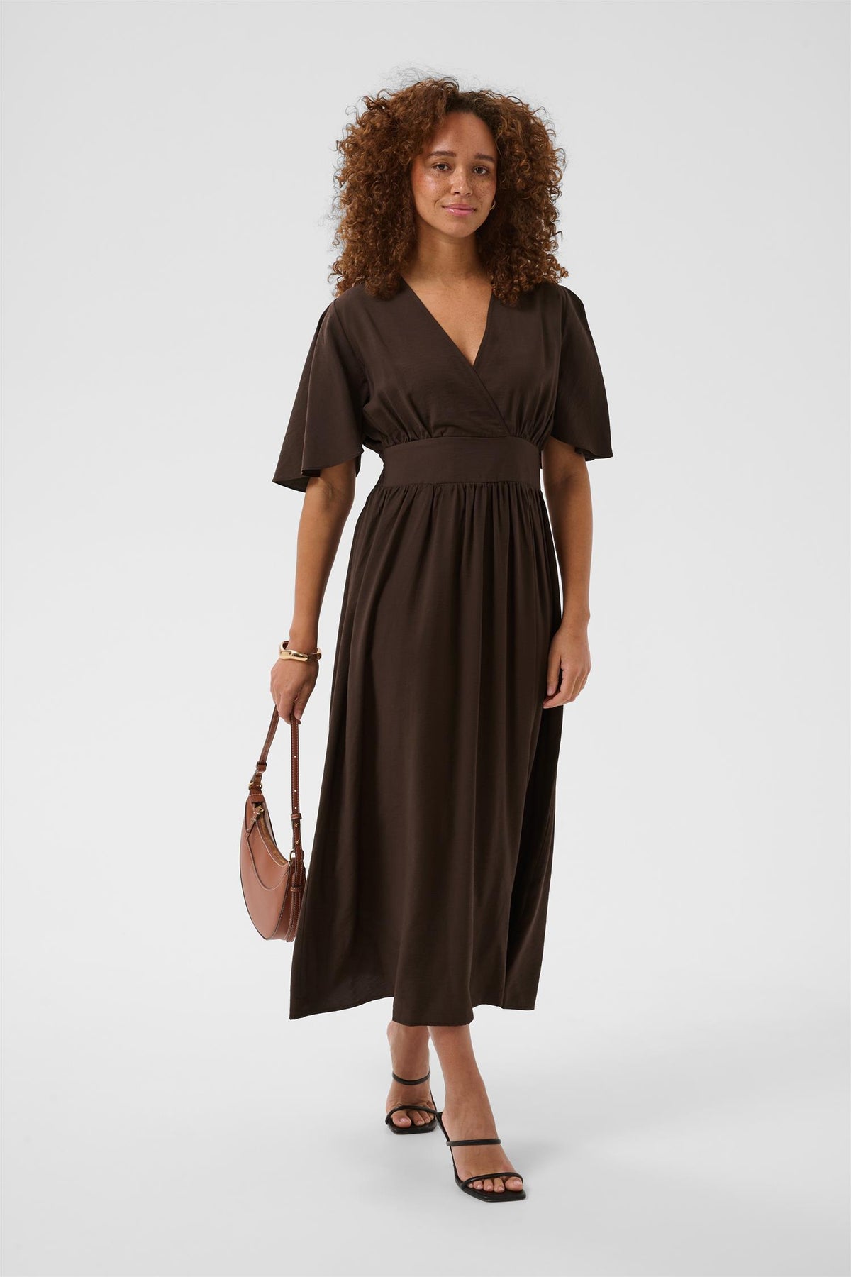 KAsirena Long Dress Coffee Bean