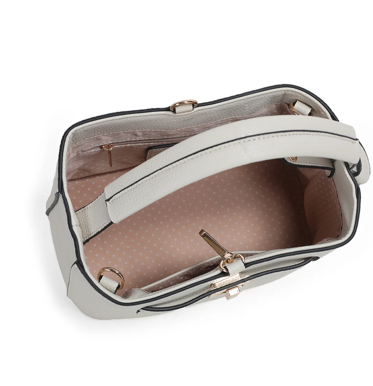 Joy Liten Bucketbag Beige