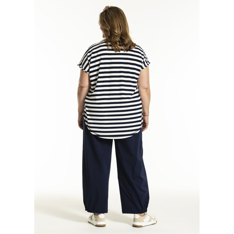 Gitte T-shirt Stripe Navy