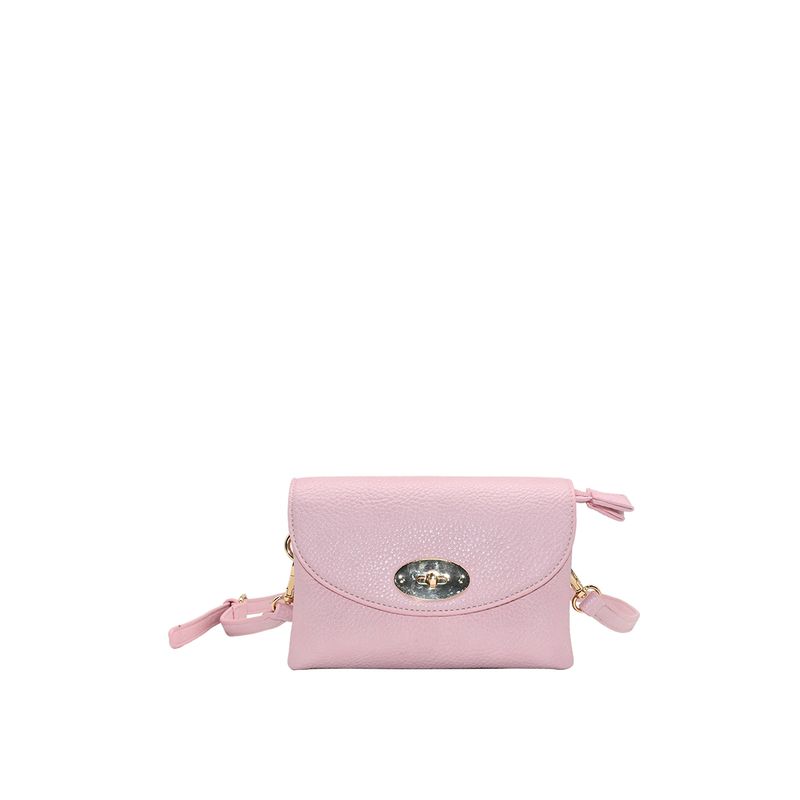 Danielle Clutch Frontspenne, Lys Rosa