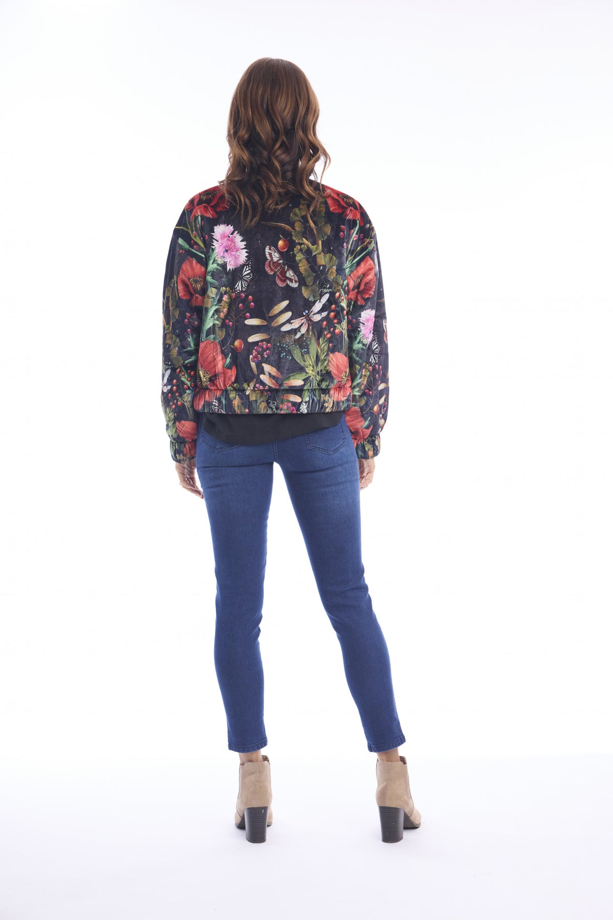 Bomber Jacket Velvet Maguana