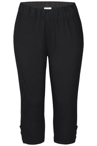 Leggings Kant Kort BLING, Sort