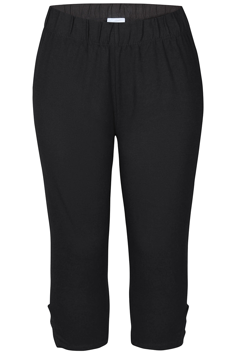 Leggings Kant Kort BLING, Sort