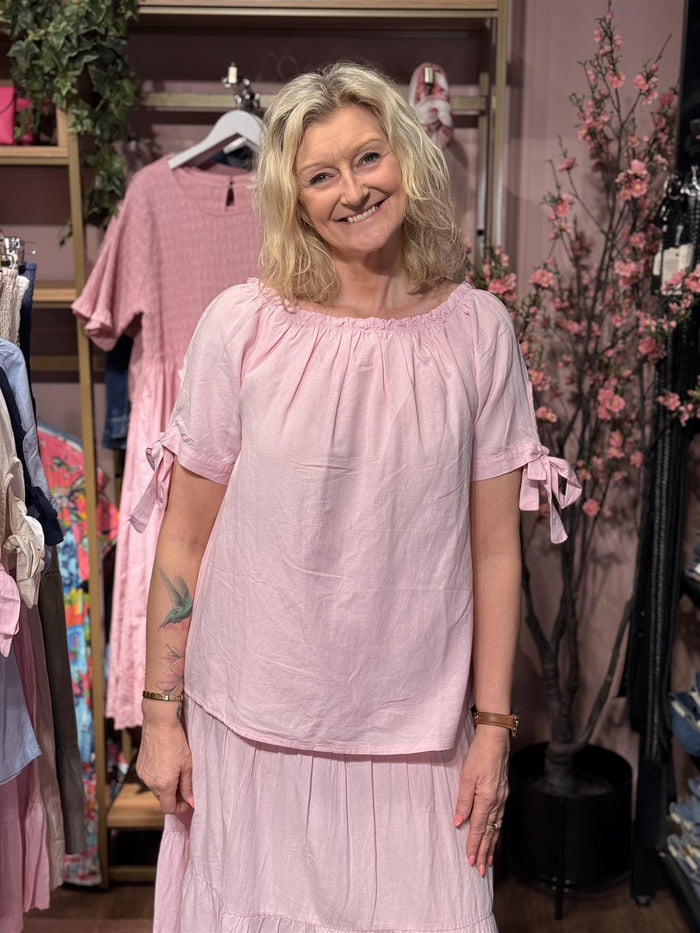 Vicky Oda Blouse Rose