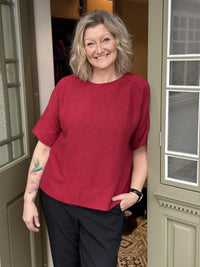 MdcSia Knit Red