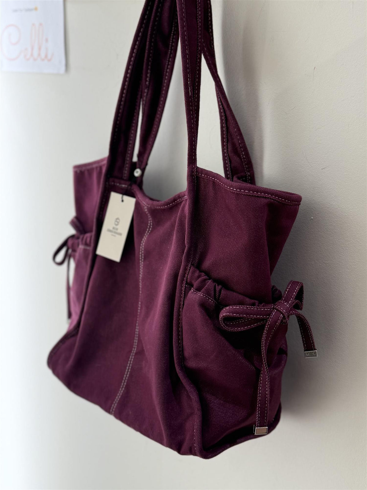 Denima Laurel Bag Fig Red