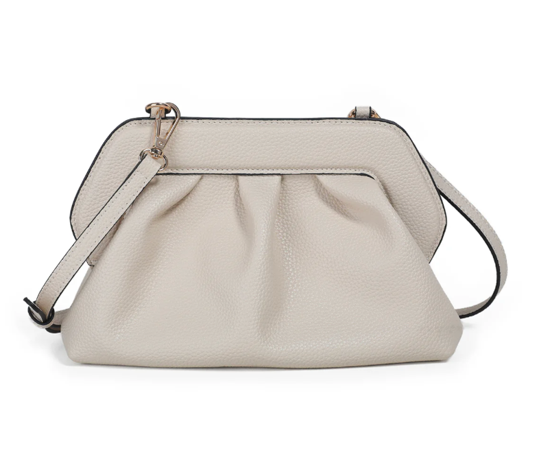 Joelle Clutch Beige