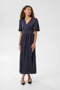 KAgunhild Long Dress - Graphite