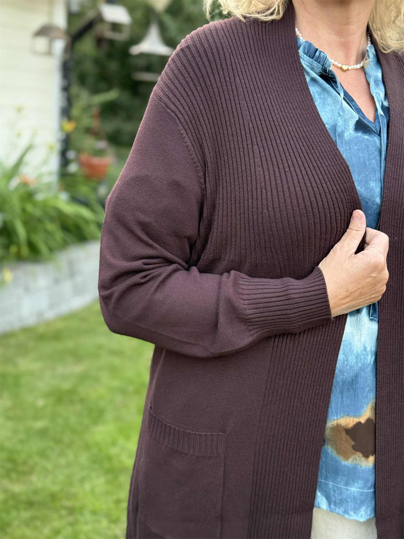 Cardigan Kogle Chokolade